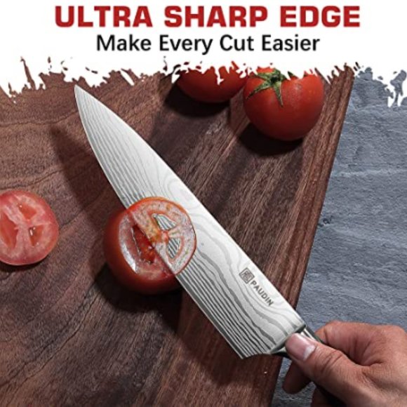 PAUDIN - UNIVERSAL Series: 7 pc PROFESSIONAL CHEF KNIVE SET - Picture 4 of 9